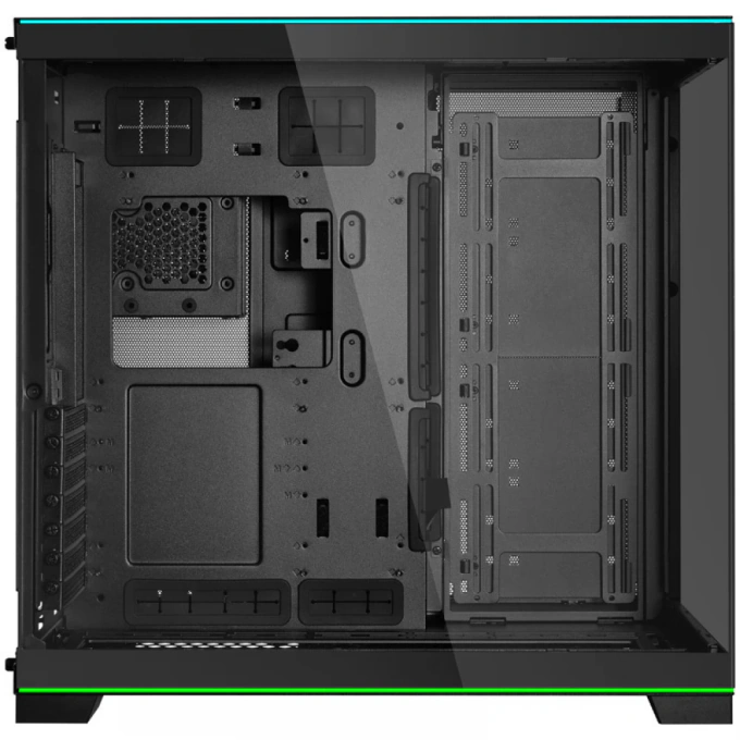 Carcasă Lian Li O11D EVO RGB, Mid-Tower, E-ATX/ATX/Micro-ATX/Mini-ITX, Tempered Glass, Black - Imagine 3