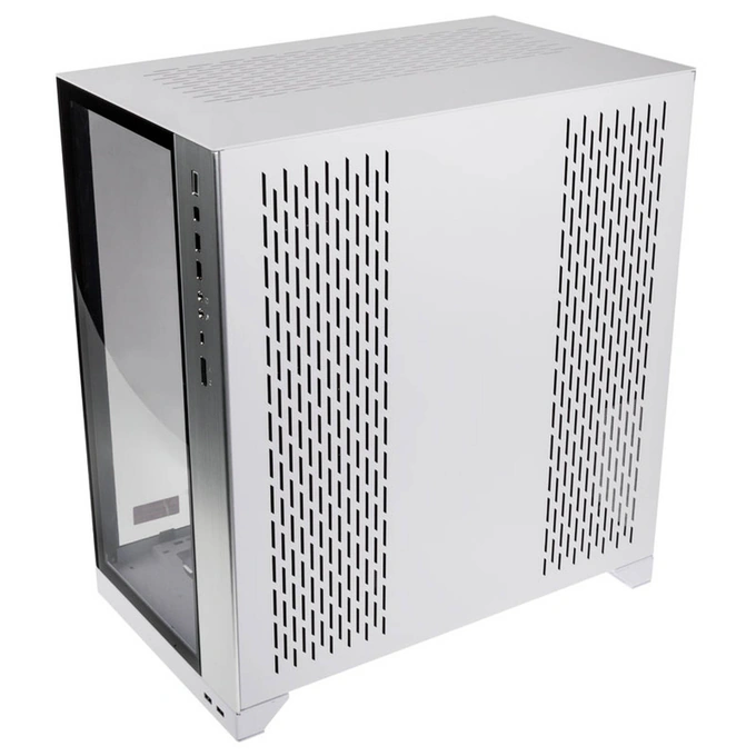 Carcasa LIAN LI PC-O11 Dynamic XL ROG Certified, Full-Tower, ATX/Micro-ATX/Mini-ITX/E-ATX, Tempered Glass, Dual-Chamber Design, White - Imagine 3