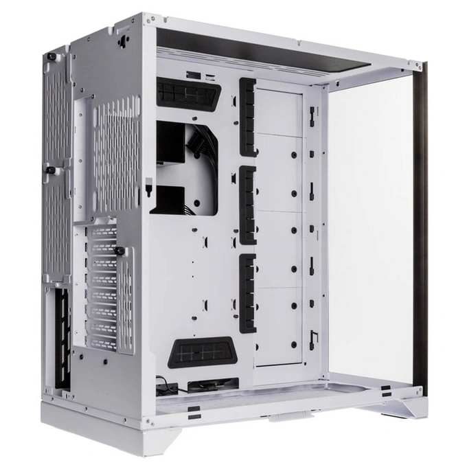 Carcasa LIAN LI PC-O11 Dynamic XL ROG Certified, Full-Tower, ATX/Micro-ATX/Mini-ITX/E-ATX, Tempered Glass, Dual-Chamber Design, White - Imagine 7