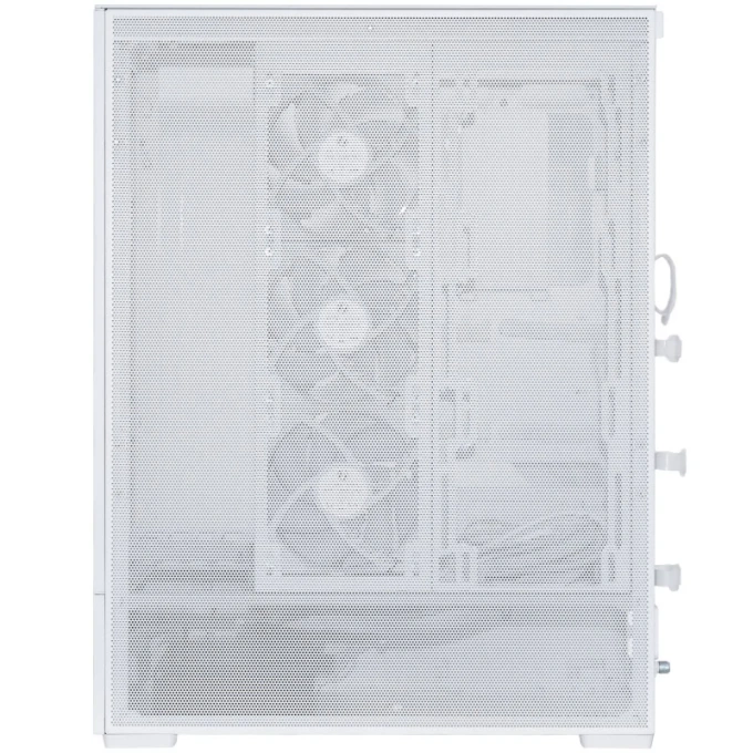Carcasă Lian Li SUP01, Mid-Tower Stand-Up, ATX/Micro-ATX/Mini-ITX, Tempered Glass, PCIe 4.0 Riser, White - Imagine 4