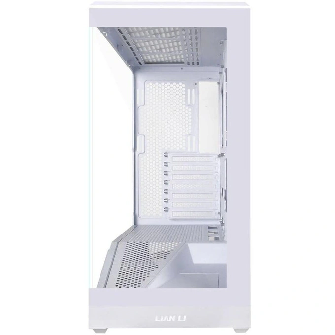 Carcasă Lian Li Vector V100 RGB, Mid-Tower, E-ATX/ATX/Micro-ATX/Mini-ITX, Tempered Glass, White - Imagine 3