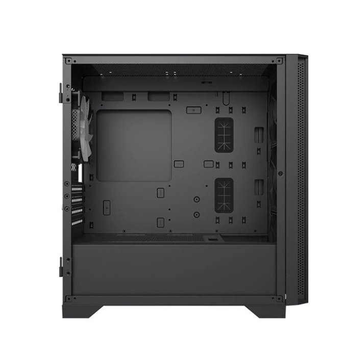 Carcasa MONTECH AIR 100 ARGB, Mini-Tower, Micro-ATX/Mini-ITX, Tempered Glass, 4x 120mm ARGB Fans, Black - Imagine 3