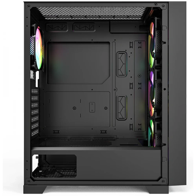 Carcasa MONTECH AIR 1000 PREMIUM, Mid-Tower, ATX/Micro-ATX/Mini-ITX, Tempered Glass, Mesh & Glass Panels Included, Black - Imagine 4