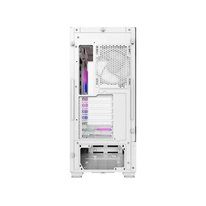 Carcasa MONTECH SKY TWO, Mid-Tower, ATX/Micro-ATX/Mini-ITX, Tempered Glass, ARGB Fans, White - Imagine 6
