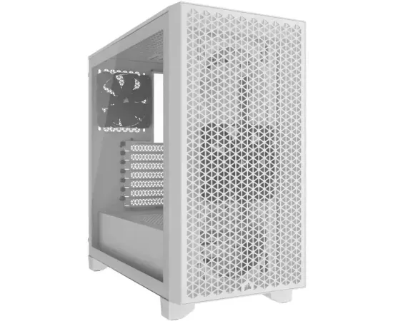 Carcasa PC CORSAIR 3000D Airflow, Fara sursa, White - Imagine 1