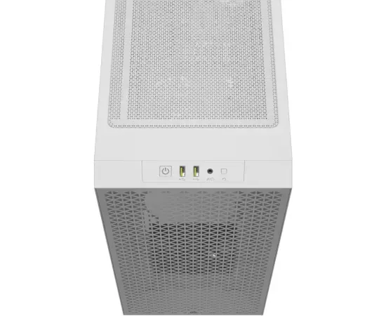 Carcasa PC CORSAIR 3000D Airflow, Fara sursa, White - Imagine 4