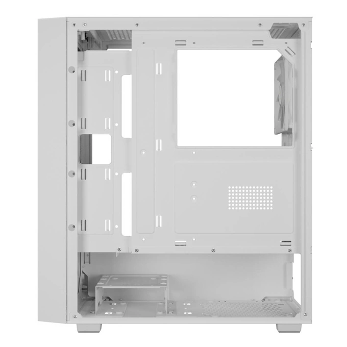 Carcasa PC GAMDIAS Aura GC2 Elite, Middle Tower, Fara sursa, ARGB, White - Imagine 8