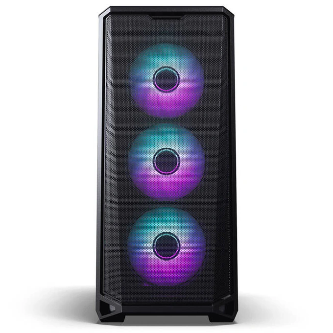 Carcasă Phanteks Eclipse G400A, Glacier One 360M25 Gen2 AiO, Mid-Tower, E-ATX/ATX/Micro-ATX/Mini-ITX, Tempered Glass, D-RGB, Black - Imagine 1