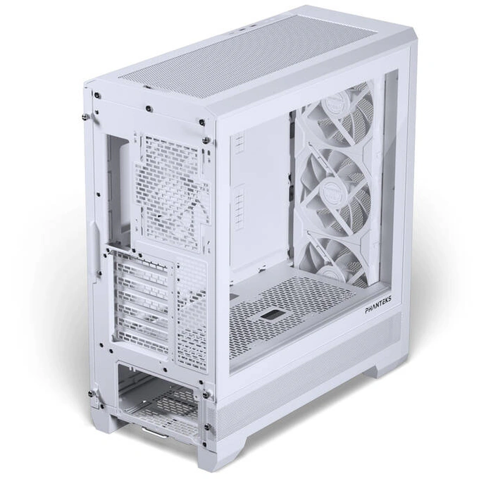 Carcasă Phanteks Eclipse G400A, Mid-Tower, E-ATX/ATX/Micro-ATX/Mini-ITX, Mesh Airflow, Tempered Glass, D-RGB Fans, White - Imagine 3