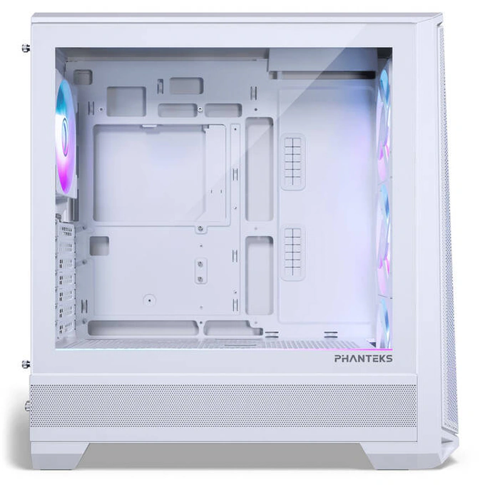 Carcasă Phanteks Eclipse G400A, Mid-Tower, E-ATX/ATX/Micro-ATX/Mini-ITX, Mesh Airflow, Tempered Glass, D-RGB Fans, White - Imagine 6