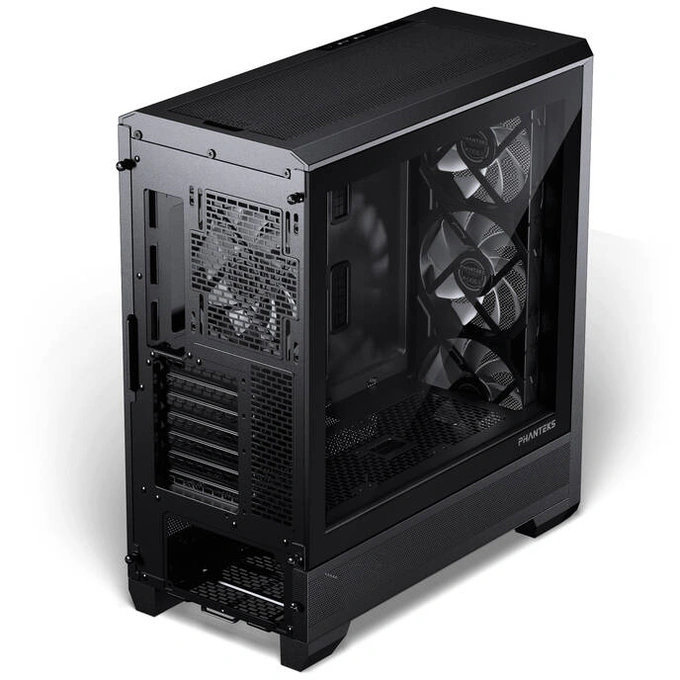 Carcasă Phanteks Eclipse G400A, Mid-Tower, E-ATX/ATX/Micro-ATX/Mini-ITX, Mesh Airflow, Tempered Glass, DRGB Fans, Black - Imagine 3