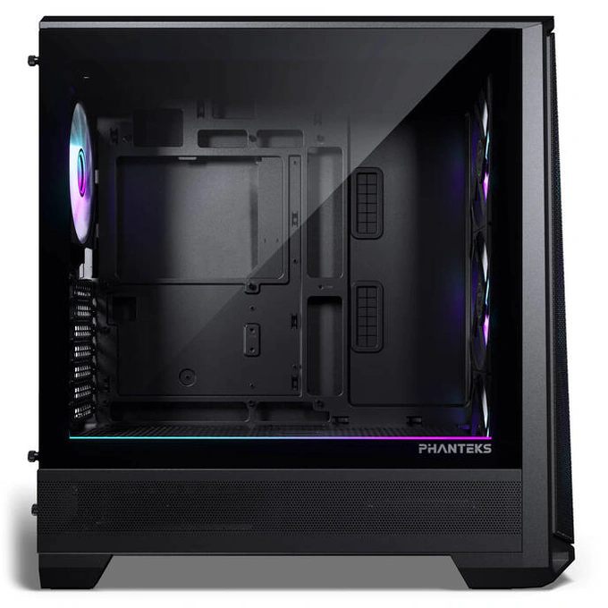 Carcasă Phanteks Eclipse G400A, Mid-Tower, E-ATX/ATX/Micro-ATX/Mini-ITX, Mesh Airflow, Tempered Glass, DRGB Fans, Black - Imagine 5