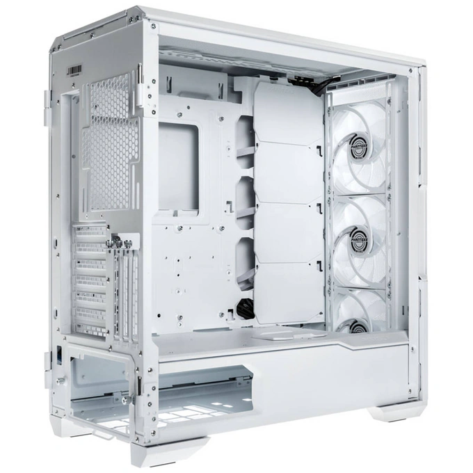 Carcasă PHANTEKS Eclipse G500A D-RGB, Mid-Tower, E-ATX/ATX/Micro-ATX/Mini-ITX, Mesh Airflow, Tempered Glass, Matte White - Imagine 7