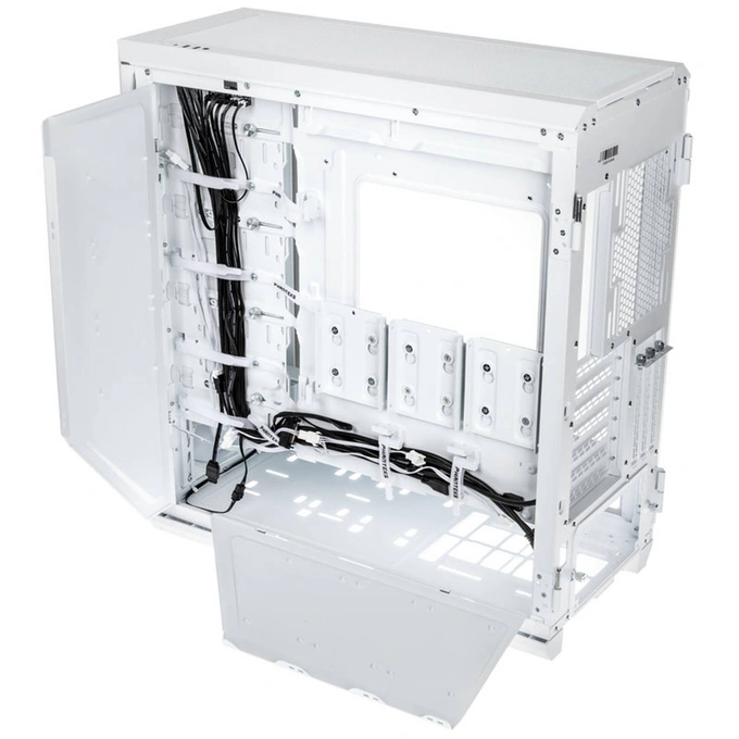 Carcasă PHANTEKS Eclipse G500A D-RGB, Mid-Tower, E-ATX/ATX/Micro-ATX/Mini-ITX, Mesh Airflow, Tempered Glass, Matte White - Imagine 8