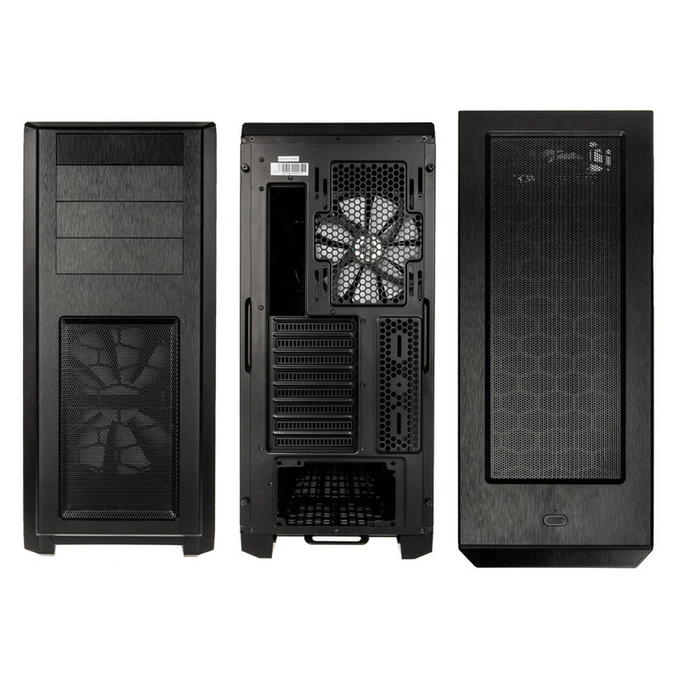 Phanteks Carcasă PHANTEKS Enthoo Pro, Full-Tower, E-ATX/ATX/Micro-ATX/Mini-ITX, High Airflow, Window Side Panel, Black - IT-Fashion.ro