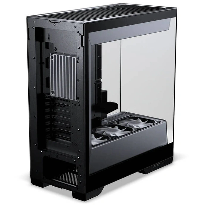 Carcasă Phanteks Evolv S2, Mid-Tower, E-ATX/ATX/Micro-ATX/Mini-ITX, Tempered Glass, D-RGB Fans Incluse, Black - Imagine 3