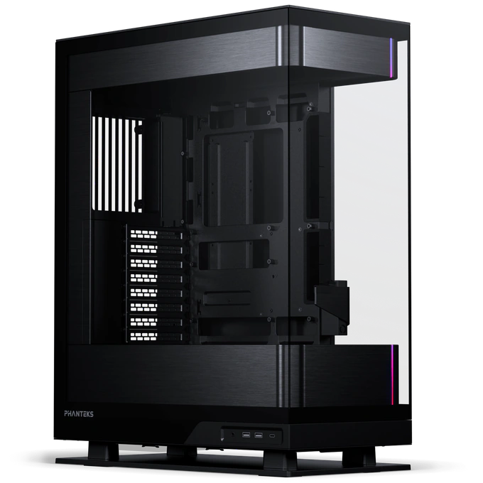 Carcasa PHANTEKS Evolv X2, Mid-Tower, E-ATX, Tempered Glass, DRGB, Black - Imagine 1