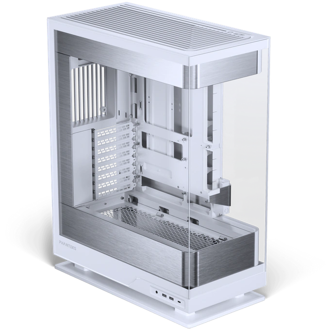 Carcasă Phanteks Evolv X2 White – Mid-Tower premium cu panouri din sticlă securizată și iluminare D-RGB - Imagine 2