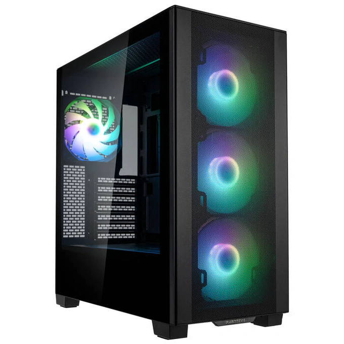 Carcasă Phanteks XT Pro Ultra DRGB, Mid-Tower, E-ATX/ATX/Micro-ATX/Mini-ITX, Tempered Glass, High Airflow, Black - Imagine 1