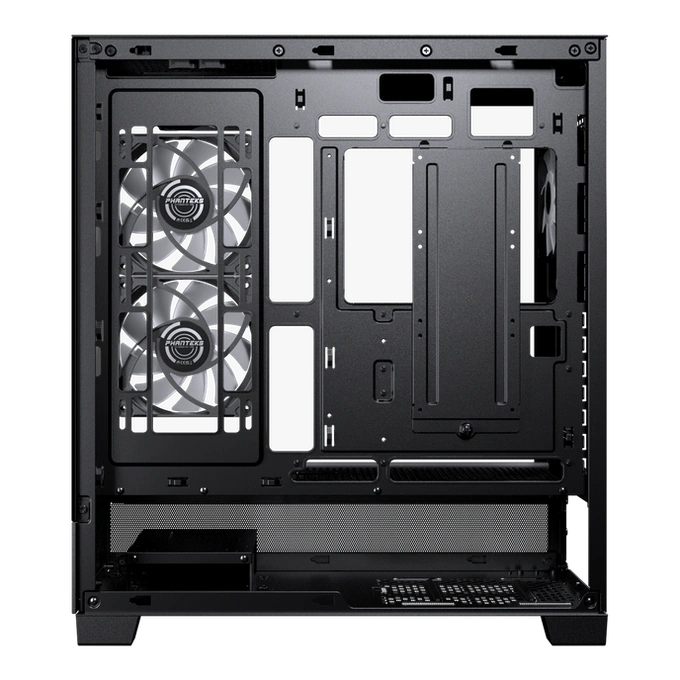 Carcasă Phanteks XT Pro Vertical DRGB, Mid-Tower, E-ATX/ATX/Micro-ATX/Mini-ITX, Tempered Glass, ARGB Fans, Black - Imagine 4