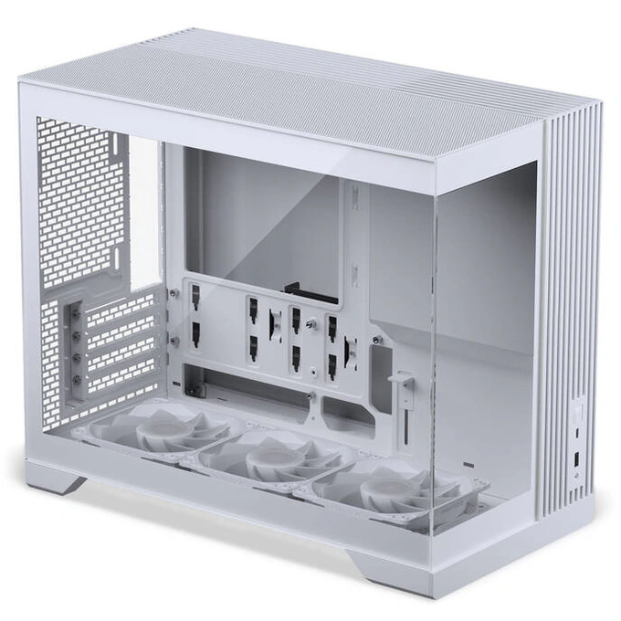 Carcasă Phanteks XT V3, Compact Micro-ATX, Tempered Glass, DRGB Fans, White - Imagine 2