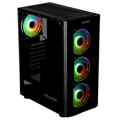 Carcasa PRO GAMING Blaze, Middle Tower, Fara sursa, Black - Imagine 3
