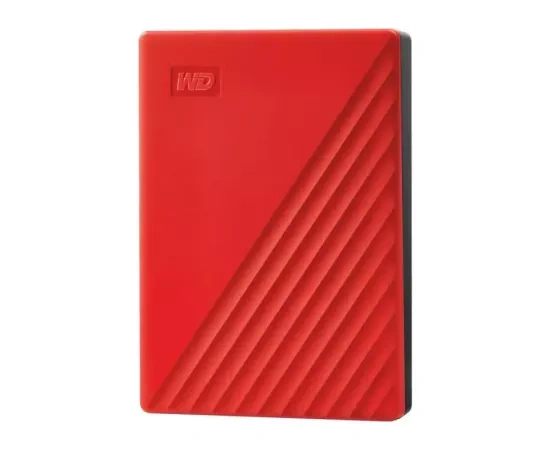 Hard Disk Extern Western Digital My Passport 4TB USB 3.2 Gen 1 Roșu - Imagine 1