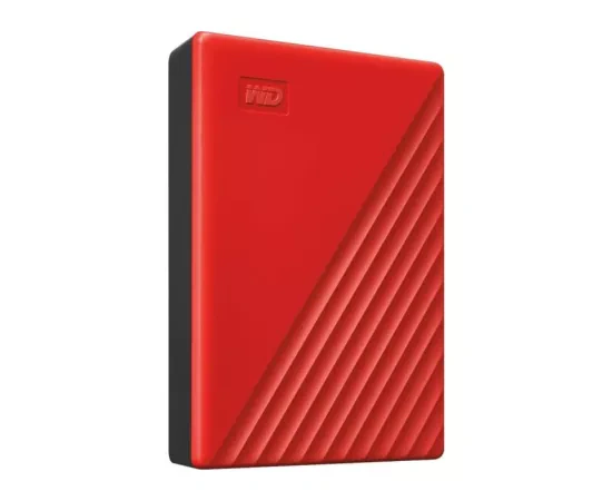 Hard Disk Extern Western Digital My Passport 4TB USB 3.2 Gen 1 Roșu - Imagine 2