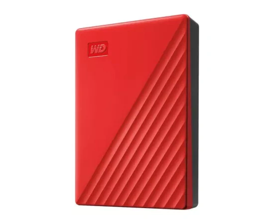 Hard Disk Extern Western Digital My Passport 4TB USB 3.2 Gen 1 Roșu - Imagine 3