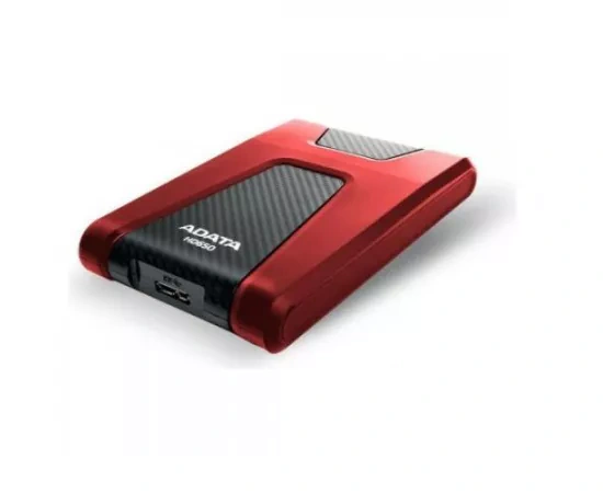 HDD portabil ADATA DashDrive Durable HD650 2TB USB 3.1 Red - Imagine 3