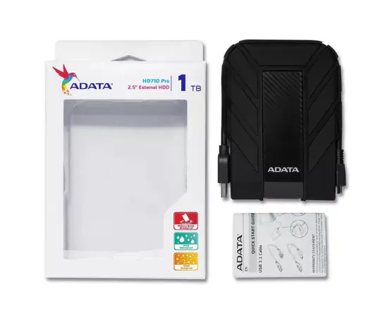 Hard Disk Extern ADATA HD710 Pro 1TB USB 3.2 Gen 1 – Negru (AHD710P-1TU31-CBK) - Imagine 5