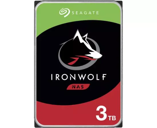 Hard Disk Intern Seagate IronWolf ST3000VN006 3TB, 5400RPM, 256MB Cache, SATA III 6Gb/s, 3.5" - Imagine 1