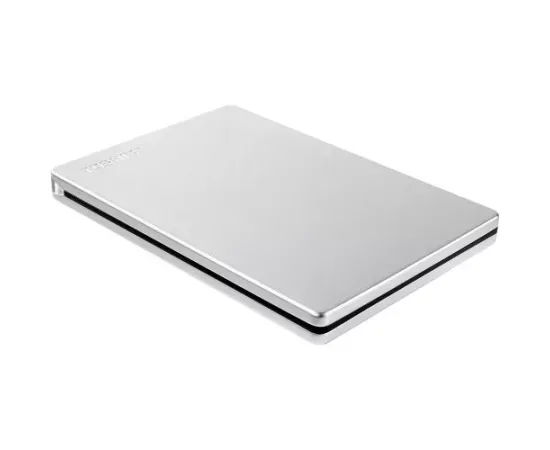 Hard Disk Portabil Toshiba Canvio Slim 1TB USB 3.2 Gen 1 (HDTD310ES3DA) - Silver - Imagine 3