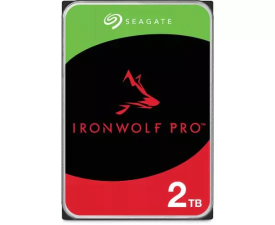 Hard Disk Seagate IronWolf Pro ST2000NT001 2TB 7200RPM 256MB Cache 3.5" SATA III - Imagine 1