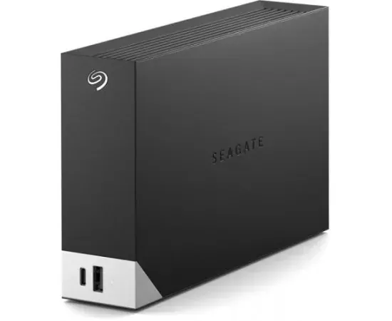 HDD portabil SEAGATE One Touch STLC10000400, 10 TB, 1x USB-C 3.0, 1x USB-A 3.0, Black - Imagine 1