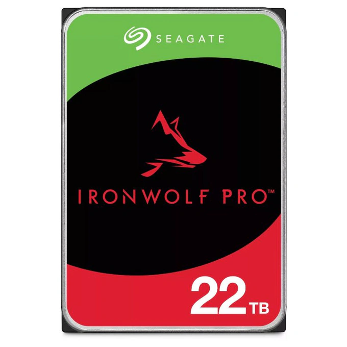 HDD SEAGATE IronWolf Pro ST22000NT001, 22 TB, SATA-III, 7200 RPM, 3.5 inch - Imagine 1