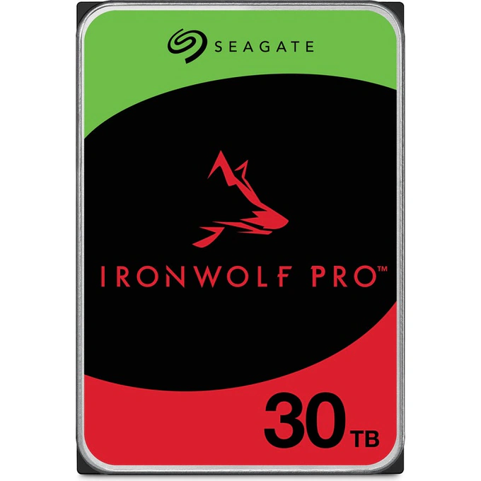 HDD SEAGATE IronWolf Pro ST30000NT011, 30 TB, SATA-III, 7200 RPM, 3.5 inch - Imagine 1