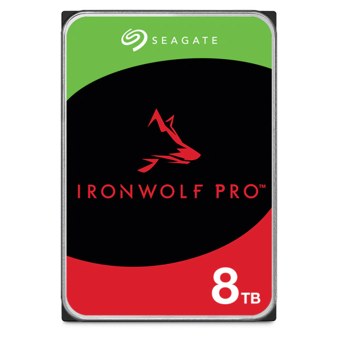HDD SEAGATE IronWolf Pro ST8000NT001, 8 TB, SATA-III, 7200 RPM, 3.5 inch - Imagine 1