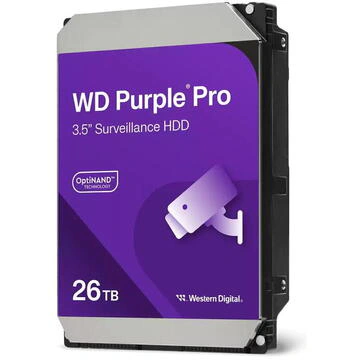 WESTERN DIGITAL WD Purple™ Pro, 26TB, HDD, 3.5 Inch - Imagine 1