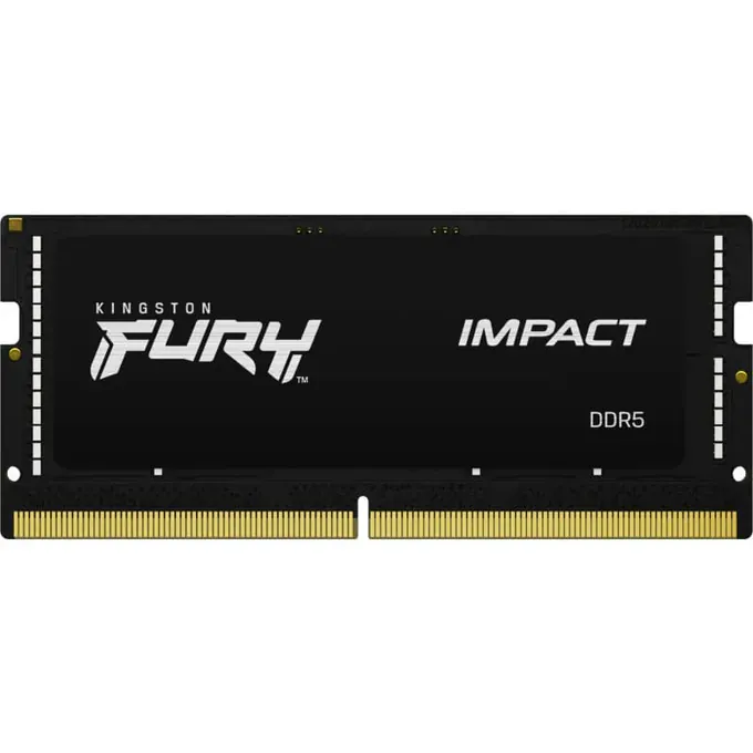 Memorie RAM SO-DIMM KINGSTON FURY Impact KF556S40IB-16, DDR5-5600MHz, 16GB, CL40 - Imagine 1