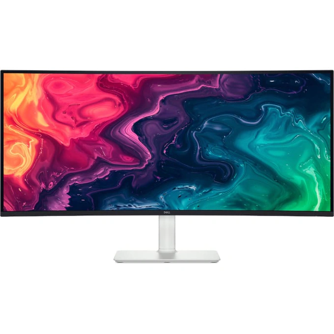 Monitor curbat DELL S3425DW, 34 inch, UWQHD, USB‑C 120Hz - Imagine 1