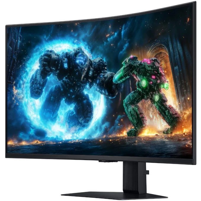 SAMSUNG Monitor Gaming Curbat LED SAMSUNG Odyssey G7 LS37FG750EUXEN, 37 inch UHD, 165 Hz, 1 ms, Black - IT-Fashion.ro