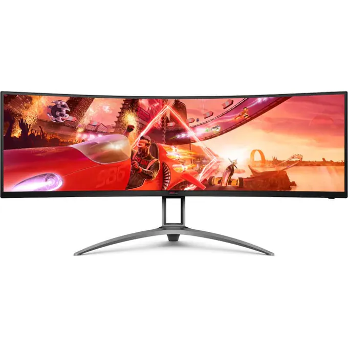Monitor Gaming LED Curbat AOC Agon AG493UCX2 49” Dual QHD - Imagine 1