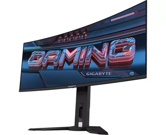 Monitor Gaming LED Curbat GIGABYTE MO34WQC2, 34" UWQHD, QD-OLED, 240 Hz, 0.03ms, Black - Imagine 4