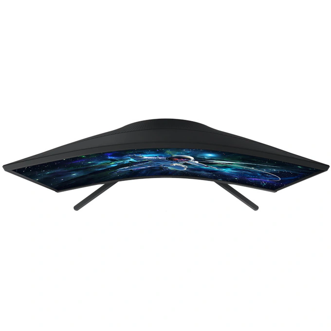 Monitor Gaming LED Curbat SAMSUNG Odyssey G55C LS27CG552EUXEN, 27" QHD VA, 165 Hz, 1 ms, Black - Imagine 5