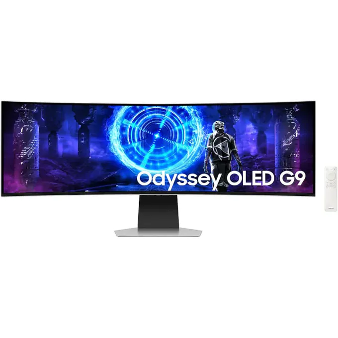 Monitor Gaming LED Curbat Samsung Odyssey G9 G95SD 49” Dual QHD 240Hz - Imagine 1