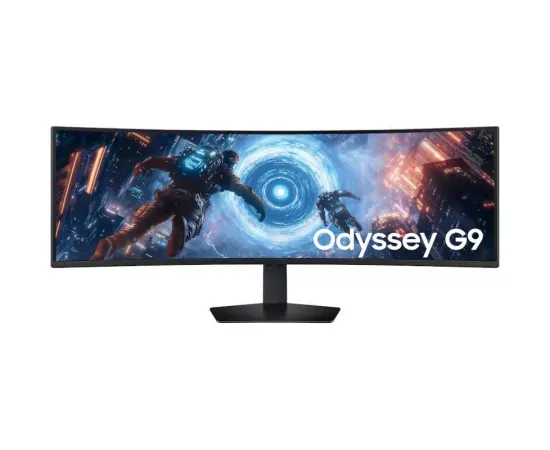 Monitor Gaming LED Curbat SAMSUNG Odyssey G9 LS49FG910EUXEN, DQHD, 49", 1 ms, 144 Hz, Black - Imagine 1