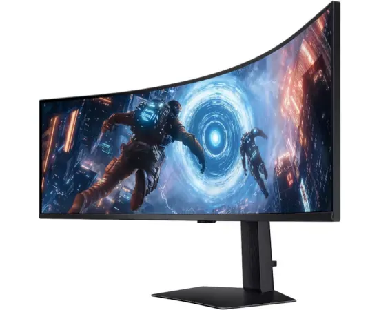 Monitor Gaming LED Curbat SAMSUNG Odyssey G9 LS49FG910EUXEN, DQHD, 49", 1 ms, 144 Hz, Black - Imagine 3