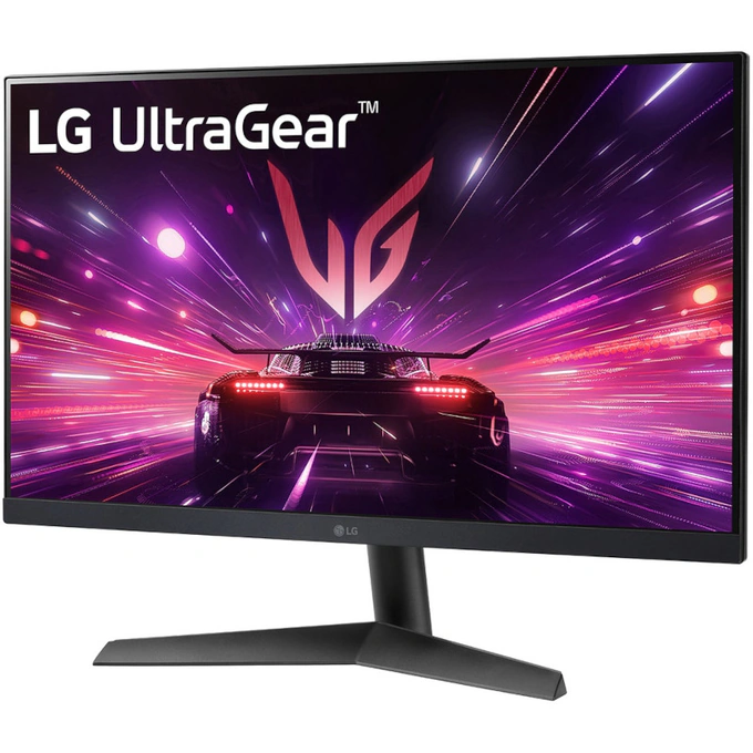 LG Monitor Gaming LED LG UltraGear 24GS60F-B.AEU, 23.8" Full HD IPS, 180 Hz, 1 ms, Black - IT-Fashion.ro