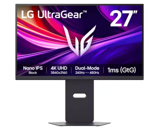 Monitor Gaming LED LG UltraGear 27G850A-B.AEU, UHD, 27", 1 ms, 240 Hz, Black - Imagine 1